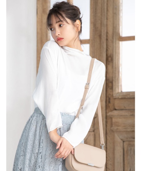 fifth（フィフス）の「バックタイヴィンテージサテンシアーブラウス（シャツ/ブラウス・レディース・ホワイト/ベージュ/ブラック・MEDIUM）」の14枚目の写真