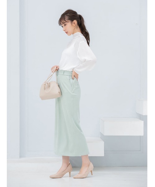 fifth（フィフス）の「バックタイヴィンテージサテンシアーブラウス（シャツ/ブラウス・レディース・ホワイト/ベージュ/ブラック・MEDIUM）」の22枚目の写真