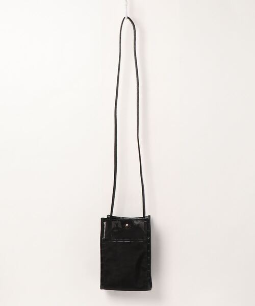 DISCOAT（ディスコート）の「チュールスクエアショルダーバッグ（ショルダーバッグ・レディース・ベージュ/ブラック・FREE）」の12枚目の写真