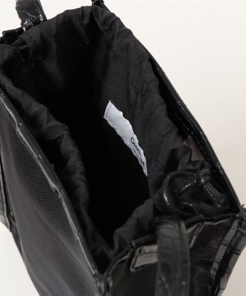 DISCOAT（ディスコート）の「チュールスクエアショルダーバッグ（ショルダーバッグ・レディース・ベージュ/ブラック・FREE）」の16枚目の写真