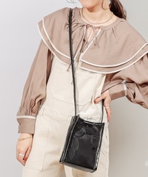 DISCOAT | チュールスクエアショルダーバッグ(ショルダーバッグ)