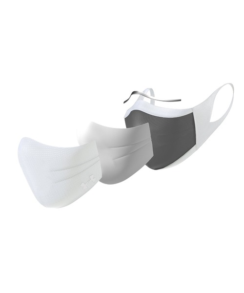 UNDER ARMOUR（アンダーアーマー）の「UA スポーツマスク(トレーニング/UNISEX)（マスク・メンズ・ホワイト・XS-S/M-L/S-M/L-XL/XXL）」の8枚目の写真