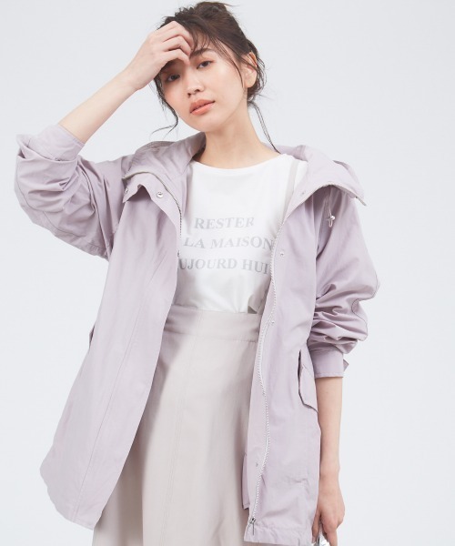 キルトライナー付撥水マウンテンパーカー