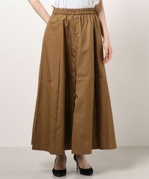 earth music&ecology | 釦フレアスカート ＊(スカート)