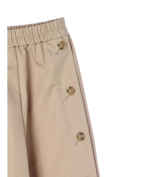 earth music&ecology（アースミュージックアンドエコロジー）の「釦フレアスカート ＊（スカート・レディース・ベージュ/ネイビー/キャメル・FREE）」の19枚目の写真