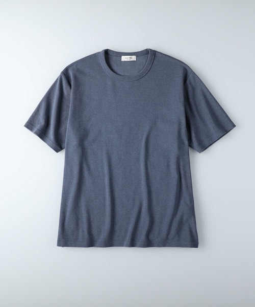 PLUS ONE(プラスワン)の「【PLUS ONE】フライスクルーTシャツ(Tシャツ/カットソー・メンズ・ブラック/グレー/グリーン/ブルー/ベージュ/ホワイト・S/L/XL/M)」の15枚目の写真