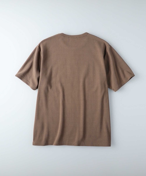 PLUS ONE(プラスワン)の「【PLUS ONE】フライスクルーTシャツ(Tシャツ/カットソー・メンズ・ブラック/グレー/グリーン/ブルー/ベージュ/ホワイト・S/L/XL/M)」の16枚目の写真