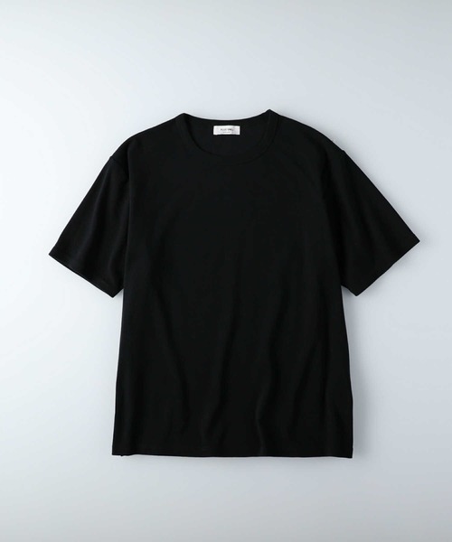 PLUS ONE(プラスワン)の「【PLUS ONE】フライスクルーTシャツ(Tシャツ/カットソー・メンズ・ブラック/グレー/グリーン/ブルー/ベージュ/ホワイト・S/L/XL/M)」の11枚目の写真