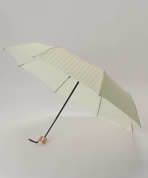 アルセド Alcedo Omnia MADE IN ITALY ALCEDO:折りたたみ傘 stripe ストライプ UVカット（折りたたみ傘