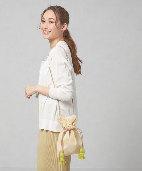 Lilas Campbell（リラキャンベル）の「＜Lilas cambell＞タイダイ ミニキンチャク ショルダーバッグ（ショルダーバッグ・レディース・ライトブルー/イエロー・FREE）」の11枚目の写真