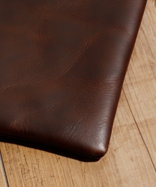 BICASH(ビカーシ)の「BICASH ビカーシ / レザースモールクラッチバッグ / B855(クラッチバッグ・メンズ・ブラック/ダークブラウン/ブラウン・FREE)」の11枚目の写真