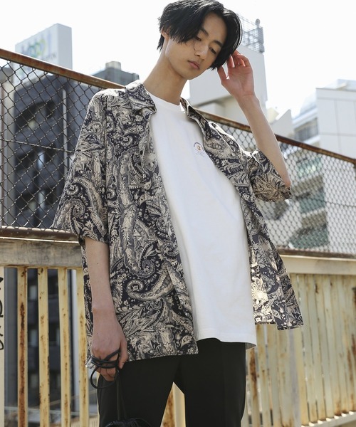 PBLIM（ページボーイリム）の「【PAGEBOYLIM】ペイズリーシャツ（シャツ/ブラウス・レディース・ダークブラウン/ネイビー・MEDIUM/LARGE）」の15枚目の写真