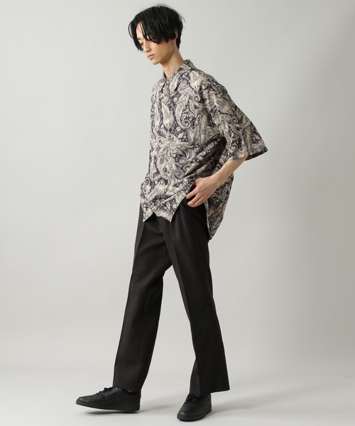 PBLIM（ページボーイリム）の「【PAGEBOYLIM】ペイズリーシャツ（シャツ/ブラウス・レディース・ダークブラウン/ネイビー・MEDIUM/LARGE）」の11枚目の写真