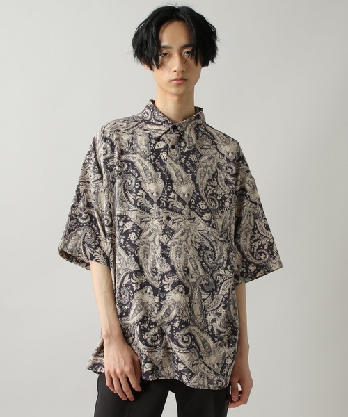 PBLIM（ページボーイリム）の「【PAGEBOYLIM】ペイズリーシャツ（シャツ/ブラウス・レディース・ダークブラウン/ネイビー・MEDIUM/LARGE）」の17枚目の写真