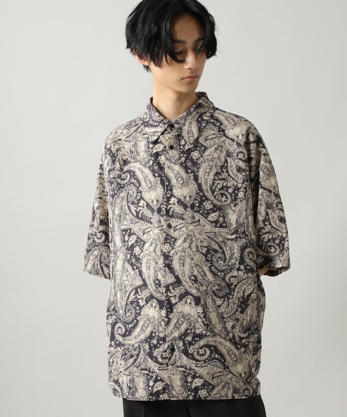 PBLIM（ページボーイリム）の「【PAGEBOYLIM】ペイズリーシャツ（シャツ/ブラウス・レディース・ダークブラウン/ネイビー・MEDIUM/LARGE）」の16枚目の写真