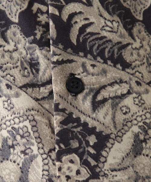 PBLIM（ページボーイリム）の「【PAGEBOYLIM】ペイズリーシャツ（シャツ/ブラウス・レディース・ダークブラウン/ネイビー・MEDIUM/LARGE）」の18枚目の写真