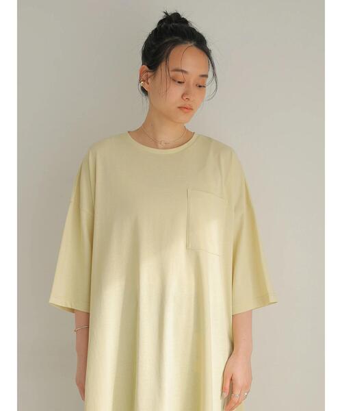 AMERICAN HOLIC（アメリカンホリック）の「ポケット付きカットフレアワンピース（ワンピース・レディース・ブラック/ライトイエロー/オフホワイト/カーキ・MEDIUM/LARGE）」の11枚目の写真