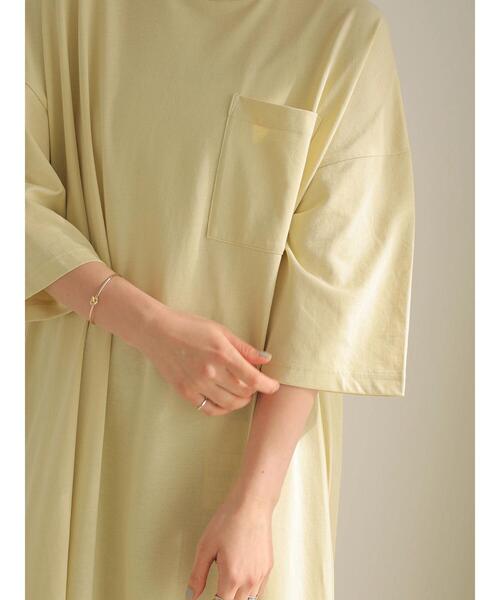 AMERICAN HOLIC（アメリカンホリック）の「ポケット付きカットフレアワンピース（ワンピース・レディース・ブラック/ライトイエロー/オフホワイト/カーキ・MEDIUM/LARGE）」の13枚目の写真