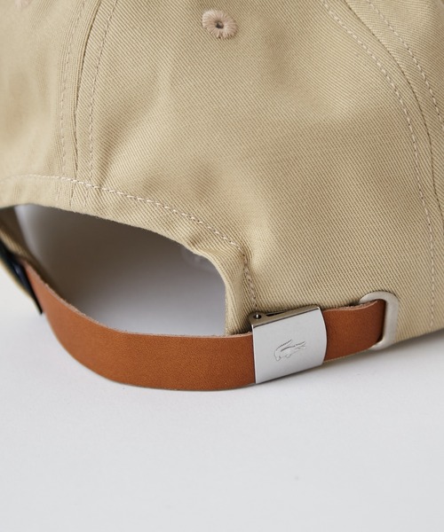LACOSTE（ラコステ）の「【LACOSTE/ラコステ】 L刺繍6パネルキャップ（キャップ・メンズ・ベージュ/カーキ/ブラック・FREE）」の14枚目の写真