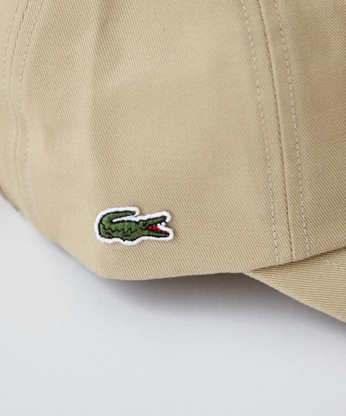 LACOSTE（ラコステ）の「【LACOSTE/ラコステ】 L刺繍6パネルキャップ（キャップ・メンズ・ベージュ/カーキ/ブラック・FREE）」の15枚目の写真