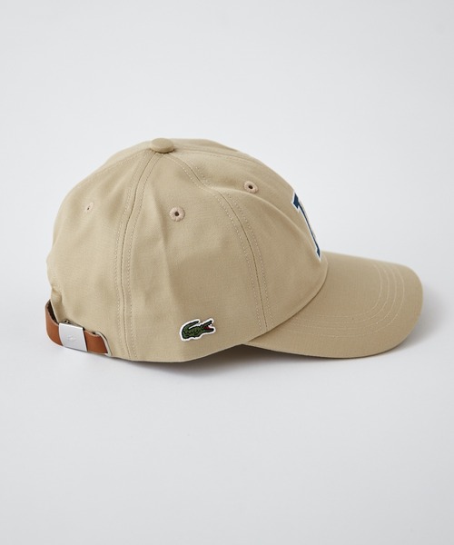 LACOSTE（ラコステ）の「【LACOSTE/ラコステ】 L刺繍6パネルキャップ（キャップ・メンズ・ベージュ/カーキ/ブラック・FREE）」の12枚目の写真