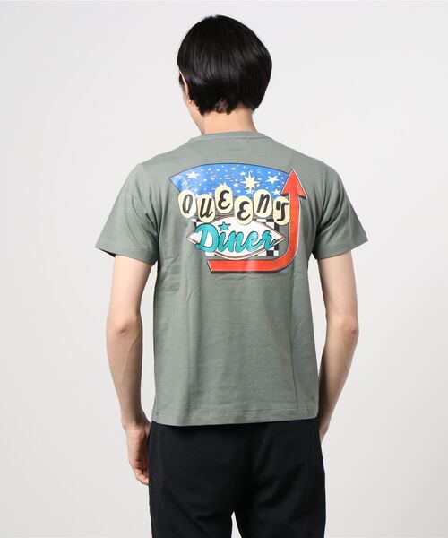 WEGO(ウィゴー)の「WEGO/アメリカンロゴプリントTシャツ(Tシャツ/カットソー・メンズ・カーキ/スミクロ・X-LARGE/SMALL/MEDIUM/LARGE)」の20枚目の写真