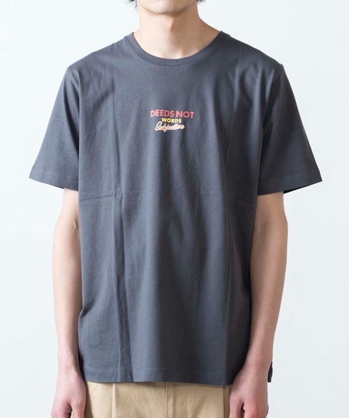 WEGO(ウィゴー)の「WEGO/アメリカンロゴプリントTシャツ(Tシャツ/カットソー・メンズ・カーキ/スミクロ・X-LARGE/SMALL/MEDIUM/LARGE)」の11枚目の写真