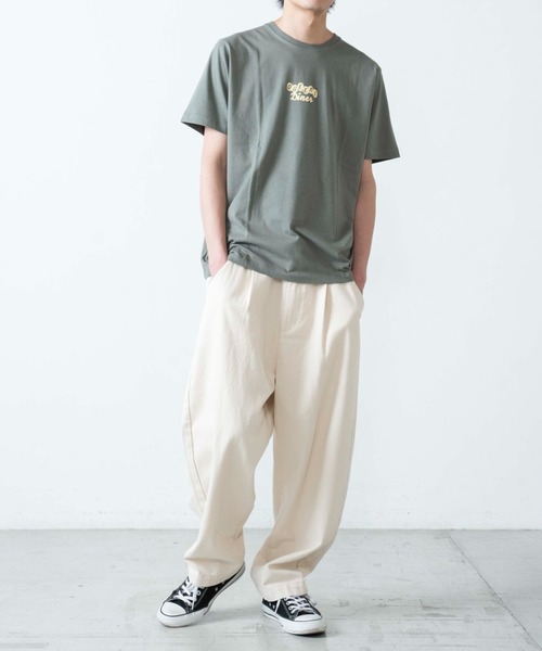 WEGO(ウィゴー)の「WEGO/アメリカンロゴプリントTシャツ(Tシャツ/カットソー・メンズ・カーキ/スミクロ・X-LARGE/SMALL/MEDIUM/LARGE)」の6枚目の写真
