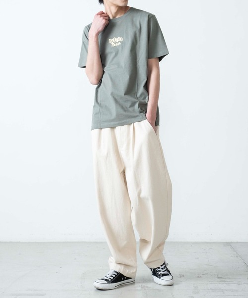 WEGO(ウィゴー)の「WEGO/アメリカンロゴプリントTシャツ(Tシャツ/カットソー・メンズ・カーキ/スミクロ・X-LARGE/SMALL/MEDIUM/LARGE)」の7枚目の写真