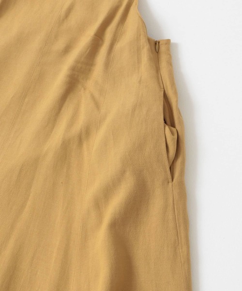 URBAN RESEARCH Sonny Label（アーバンリサーチサニーレーベル）の「リネン混サス付きフレアワンピース（ワンピース・レディース・ベージュ系その他/ブラック/キャメル・FREE）」の19枚目の写真