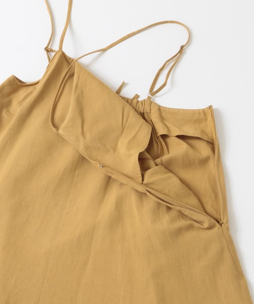 URBAN RESEARCH Sonny Label（アーバンリサーチサニーレーベル）の「リネン混サス付きフレアワンピース（ワンピース・レディース・ベージュ系その他/ブラック/キャメル・FREE）」の20枚目の写真