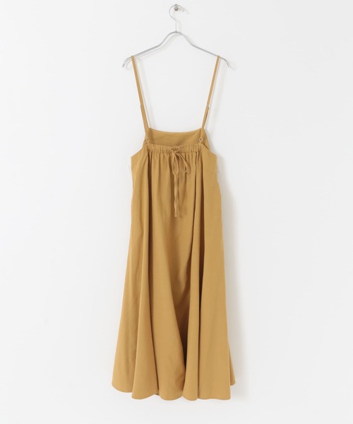 URBAN RESEARCH Sonny Label（アーバンリサーチサニーレーベル）の「リネン混サス付きフレアワンピース（ワンピース・レディース・ベージュ系その他/ブラック/キャメル・FREE）」の21枚目の写真