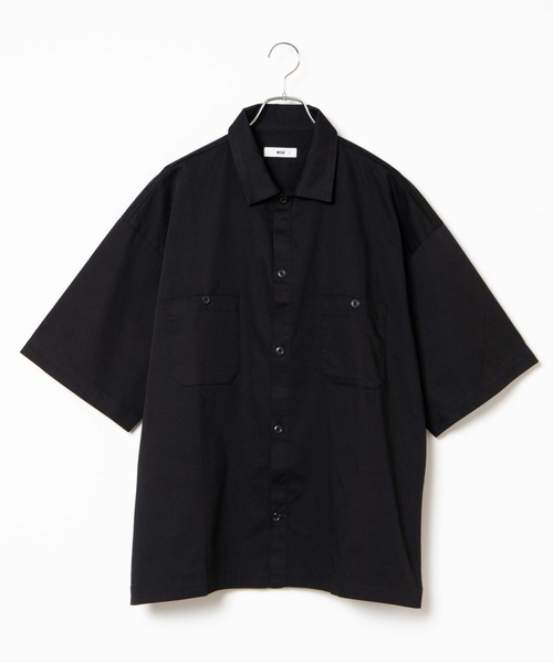 WEGO(ウィゴー)の「WEGO/半袖ワークシャツ(シャツ/ブラウス・メンズ・ホワイト/ブラック/ダークグリーン/ベージュ/その他1/その他2・MEDIUM/LARGE)」の19枚目の写真