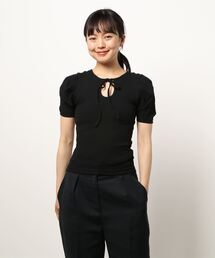FREE'S MART | 前後2Way半袖パフショルカットソー(Tシャツ/カットソー)