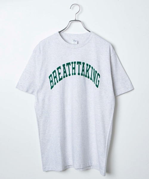 WEGO（ウィゴー）の「WEGO/カレッジロゴプリントTシャツ（Tシャツ/カットソー・レディース・オートミール/ホワイト・MEDIUM/SMALL/X-LARGE/LARGE）」の10枚目の写真