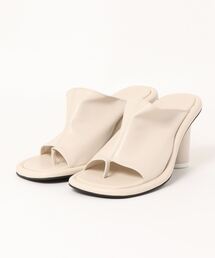 Lui's | チャンキー丸ヒールサンダル(サンダル)