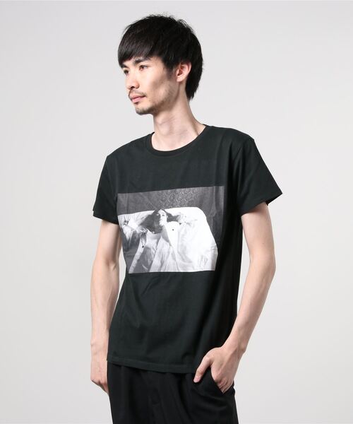 MESS THE MAN.(メスザマン)の「MESS THE MAN.(メス ザ マン)AFTER TEE(Tシャツ/カットソー・メンズ・ホワイト/ブラック・MEDIUM/LARGE/X-LARGE)」の2枚目の写真