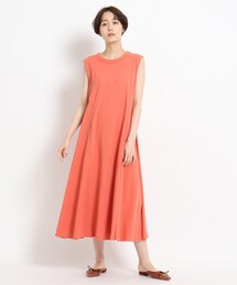 JET | ◆【ウォッシャブル】ドライタッチ天竺フレアワンピース(ワンピース)