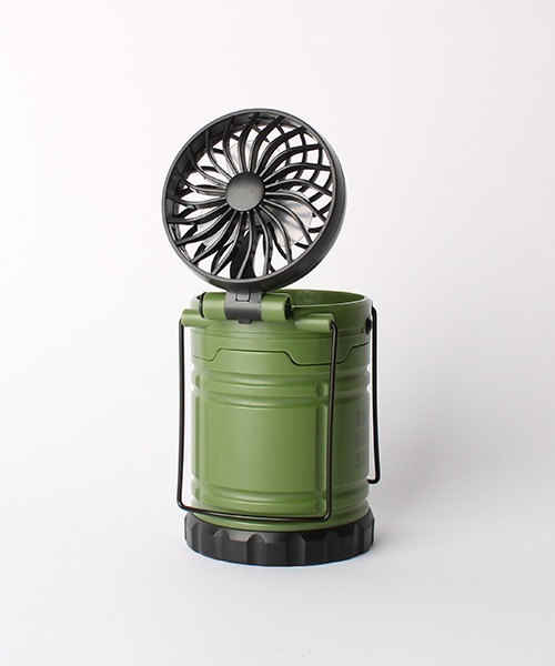 THE PARK SHOP（ザパークショップ）の「【WEB限定】THE PARK SHOP パークボーイ LED ファン&ランタン（アウトドアグッズ・キッズ・ブラウン/カーキ/アイボリー・FREE）」の3枚目の写真