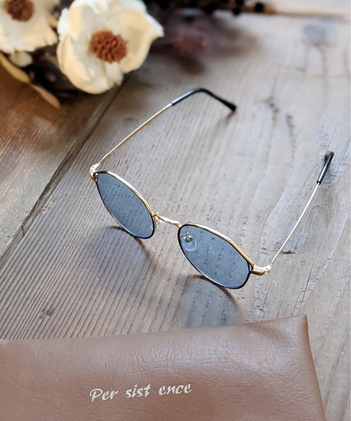 Per sist ence（パーシエンス）の「Per sist ence/パーシエンス 　ティアドロップサングラス （ケース・眼鏡クリーナー付）（サングラス・レディース・A/B/C/D/E/F・FREE）」の10枚目の写真