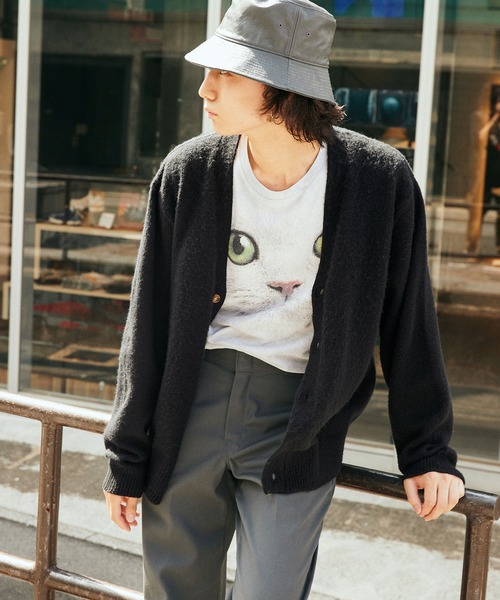 SPOC STORE（スポックストア）の「【SPOC STORE】モヘアタッチカラーリングカーデ（カーディガン/ボレロ・メンズ・ブラック/パープル/イエロー/オレンジ/ブルー/グリーン/アイボリー/グリーン系/その他1/その他・M/L）」の18枚目の写真