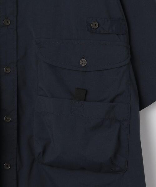 green label relaxing（グリーンレーベルリラクシング）の「＜GLR/ lab＞ アングラー バンドカラー 半袖 シャツ（シャツ/ブラウス・メンズ・ライトブルー/ホワイト/ネイビー・X-LARGE/SMALL/MEDIUM/LARGE）」の11枚目の写真