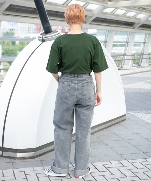 kutir(クティール)の「フロントポケットデニム(デニムパンツ・レディース・ライトグレー/サックスブルー・SMALL/MEDIUM/LARGE)」の13枚目の写真