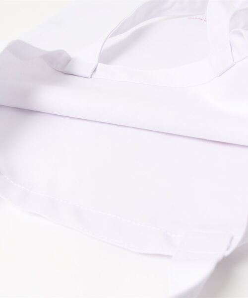 Traditional Weatherwear(トラディショナルウェザーウェア)の「WAVE LOGO TOTE(トートバッグ・レディース・ホワイト×ブルー/ホワイト×レッド/ホワイト×グリーン・FREE)」の8枚目の写真