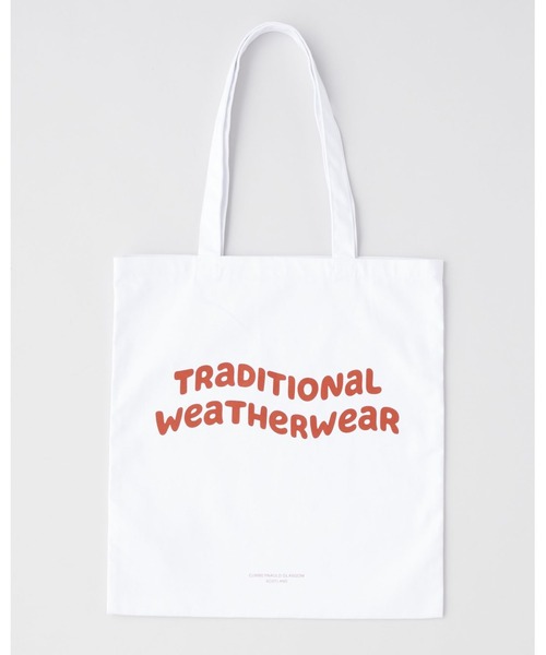 国内買付【Traditional Weatherwear】 WAVE LOGO TOTE WAVE LOGO TOTE(トートバッグ)|Traditional Weatherwear
