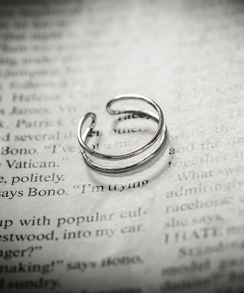 SILVER BULLET（シルバーバレット）の「『SILVER BULLET SELECT AC/シルバーバレットセレクト』ユニセックス デザインシルバーリング（リング・メンズ・C/K/S/D/L/T/B/J/R/G/O/E/M/F/N/H/P/A/I/Q・FREE）」の17枚目の写真