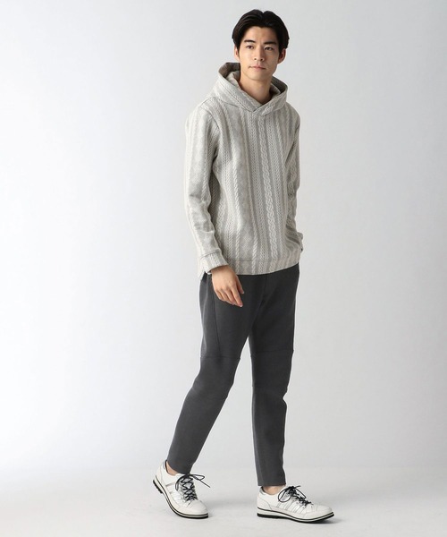 NICOLE CLUB FOR MEN（ニコルクラブフォーメン）の「ダンボ－ルニットテックパンツ（その他パンツ・メンズ・モカ/ブラック/チャコール・MEDIUM/LARGE/X-LARGE/SMALL）」の16枚目の写真