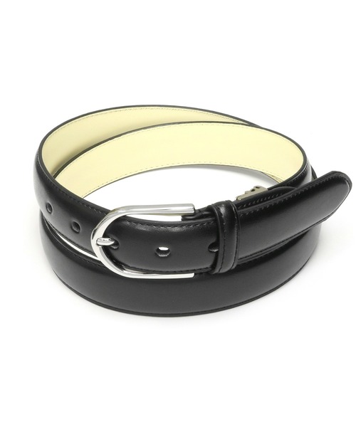 TOKYO SHIRTS（トウキョウシャツ）の「ピンバックル式 牛革 メンズベルト（ベルト・メンズ・ブラック/ダークブラウン・FREE）」の2枚目の写真
