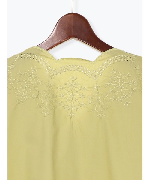 Te chichi（テチチ）の「刺繍スカラップブラウス（シャツ/ブラウス・レディース・ブラウン/ブラック/グリーン・ﾌﾘ-）」の20枚目の写真