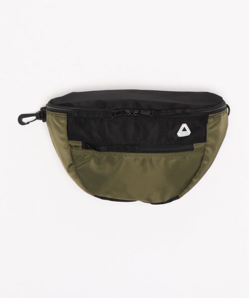 Ocean&Ground（オーシャン&グラウンド）の「キャンプフリークボディBAG（ボディバッグ/ウエストポーチ・キッズ・ベージュ/オリーブ/イエロー・S/M）」の2枚目の写真